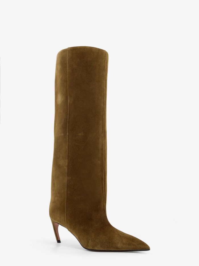 The Attico Lea Suede Boots