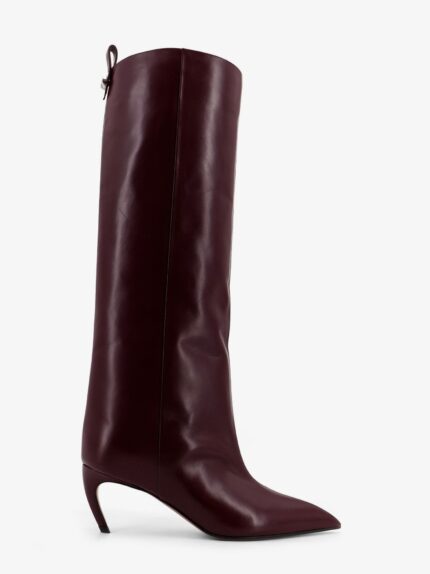 The Attico Lea's Boot Leather Boots
