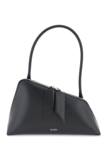 THE ATTICO Leather Sunrise Shoulder Bag