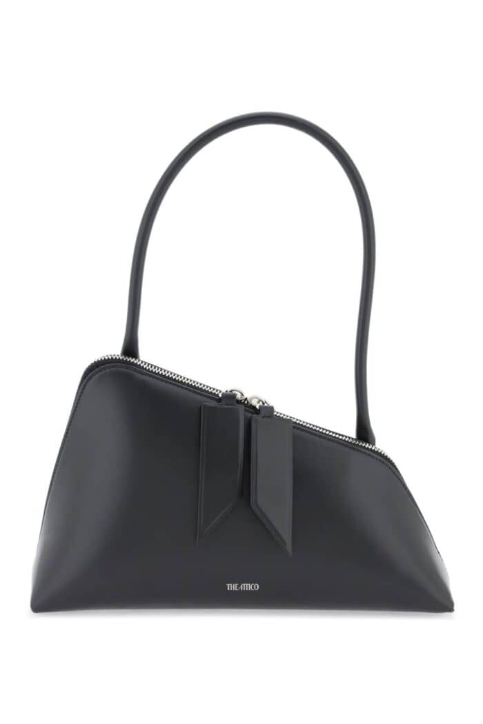 THE ATTICO Leather Sunrise Shoulder Bag