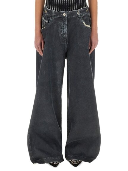 The Attico LONG PANTS "NAVY BLUE"
