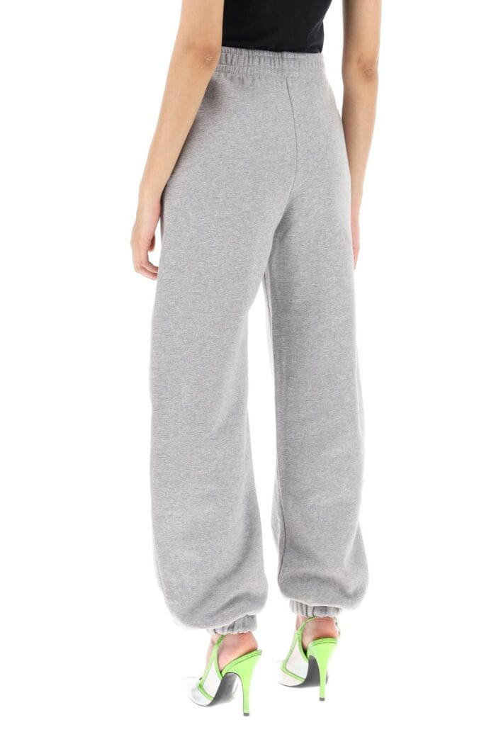 The Attico Melange Cotton Sweatpants