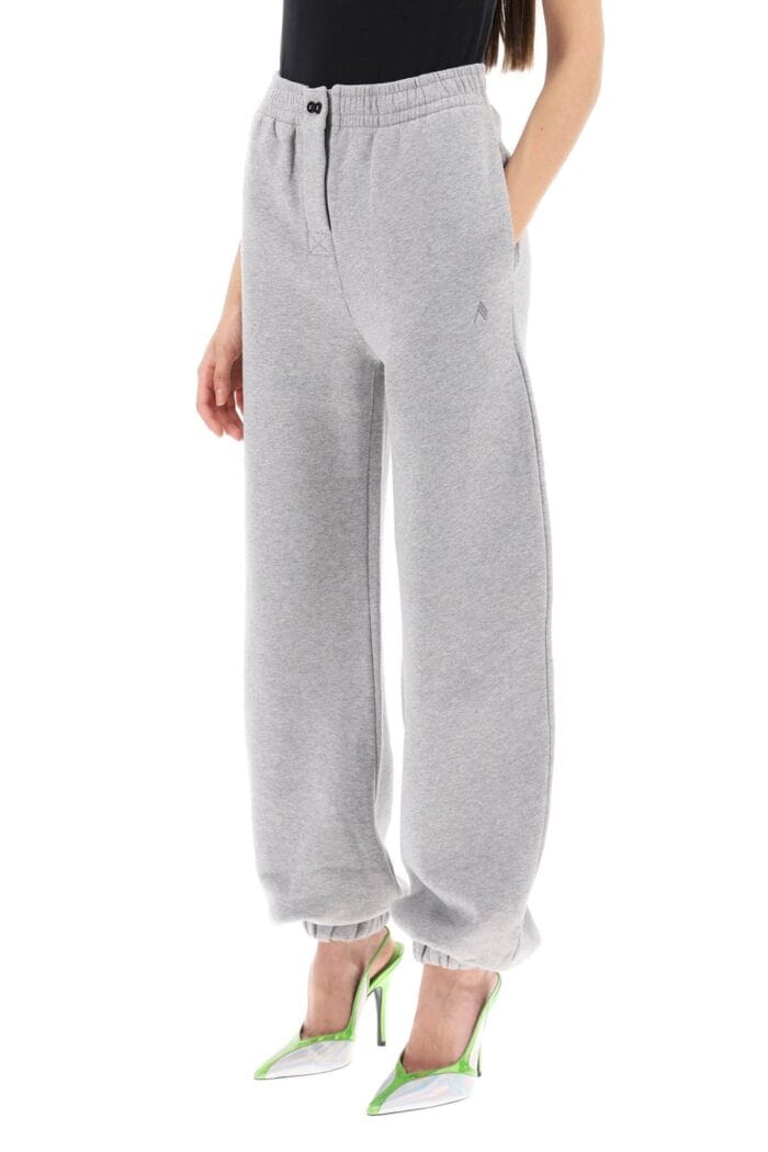 The Attico Melange Cotton Sweatpants