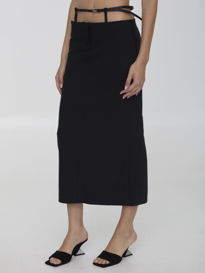 The Attico Midi skirt