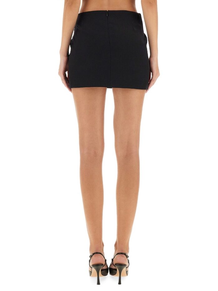 The Attico MINI CROSSOVER SKIRT
