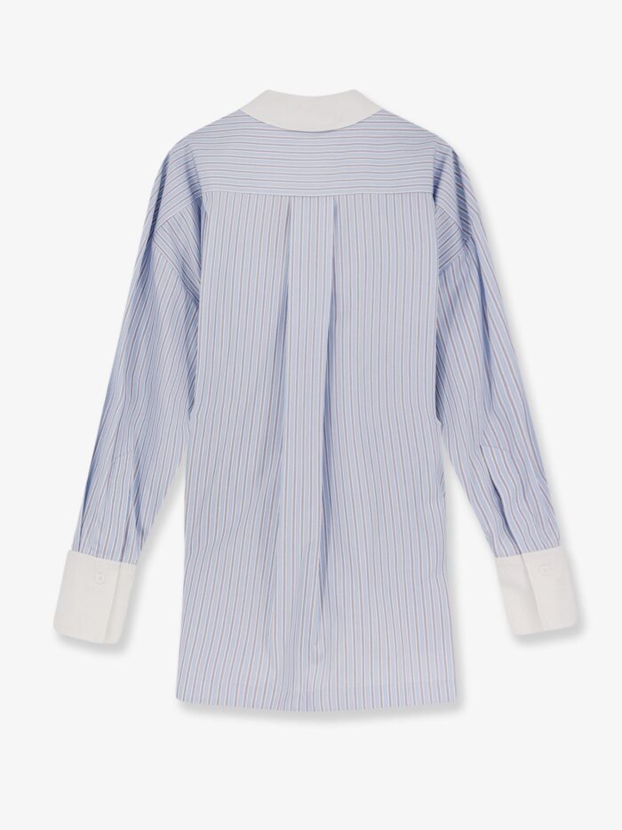 The Attico Oversize Striped Cotton Shirt