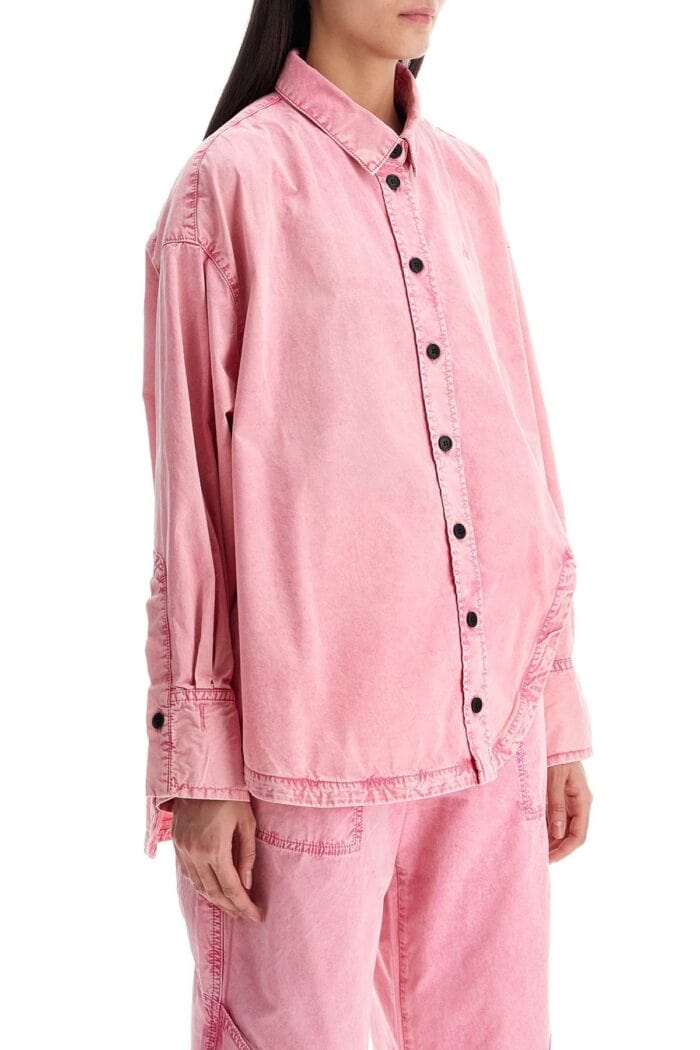 THE ATTICO Oversized Pink Shirt