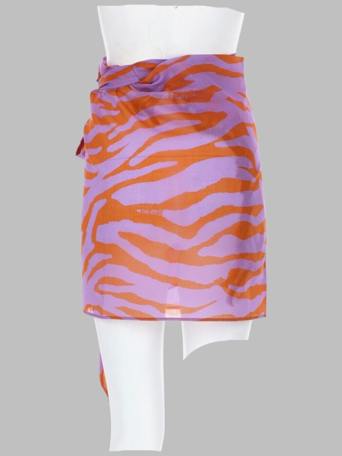 The Attico PAREO CON STAMPA ANIMALIER