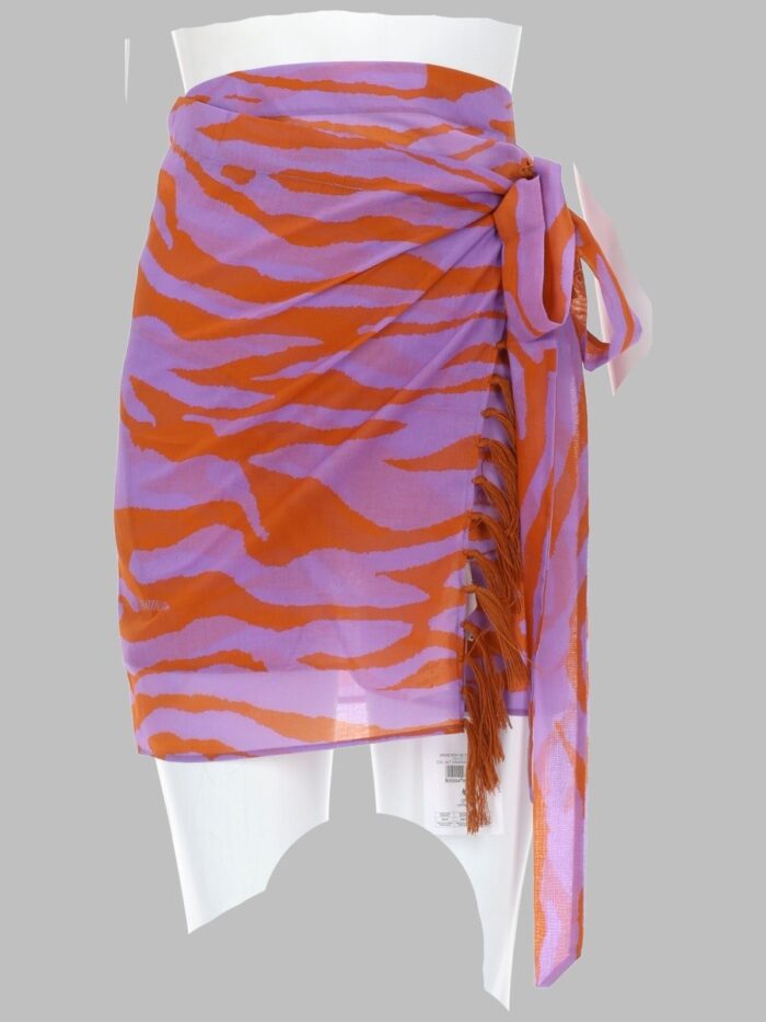 The Attico PAREO CON STAMPA ANIMALIER