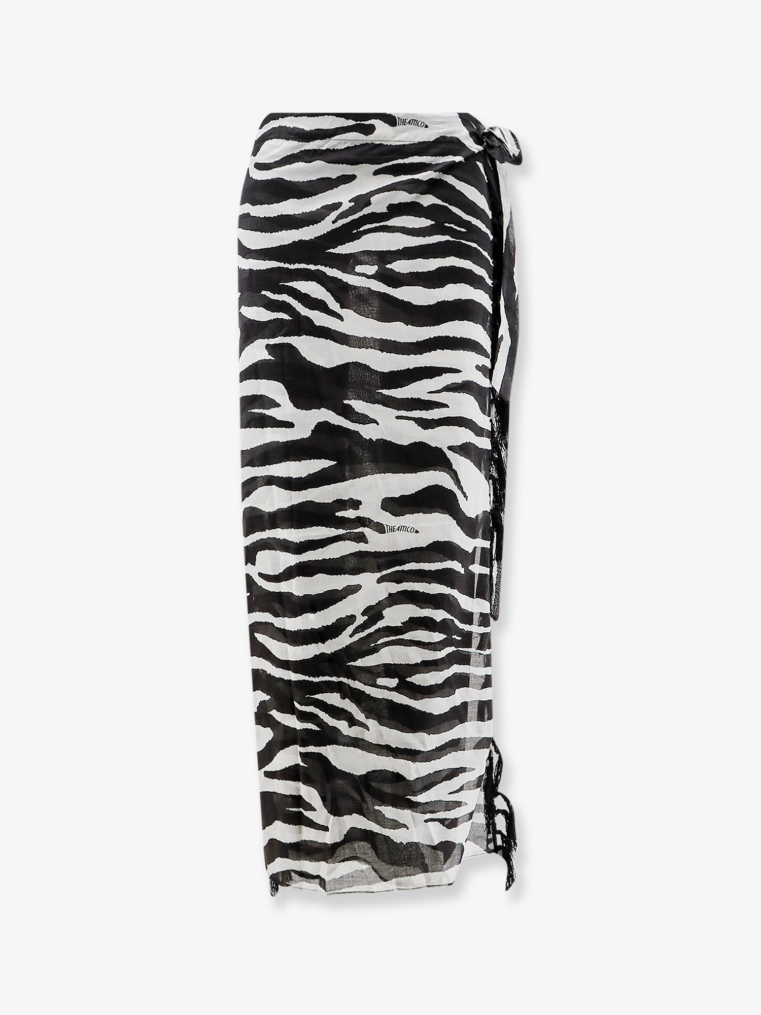 The Attico Pareo Cotton Skirt