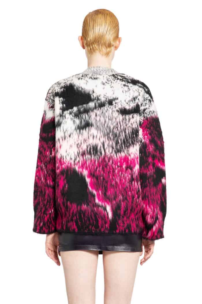 THE ATTICO Printed Gradient Sweater