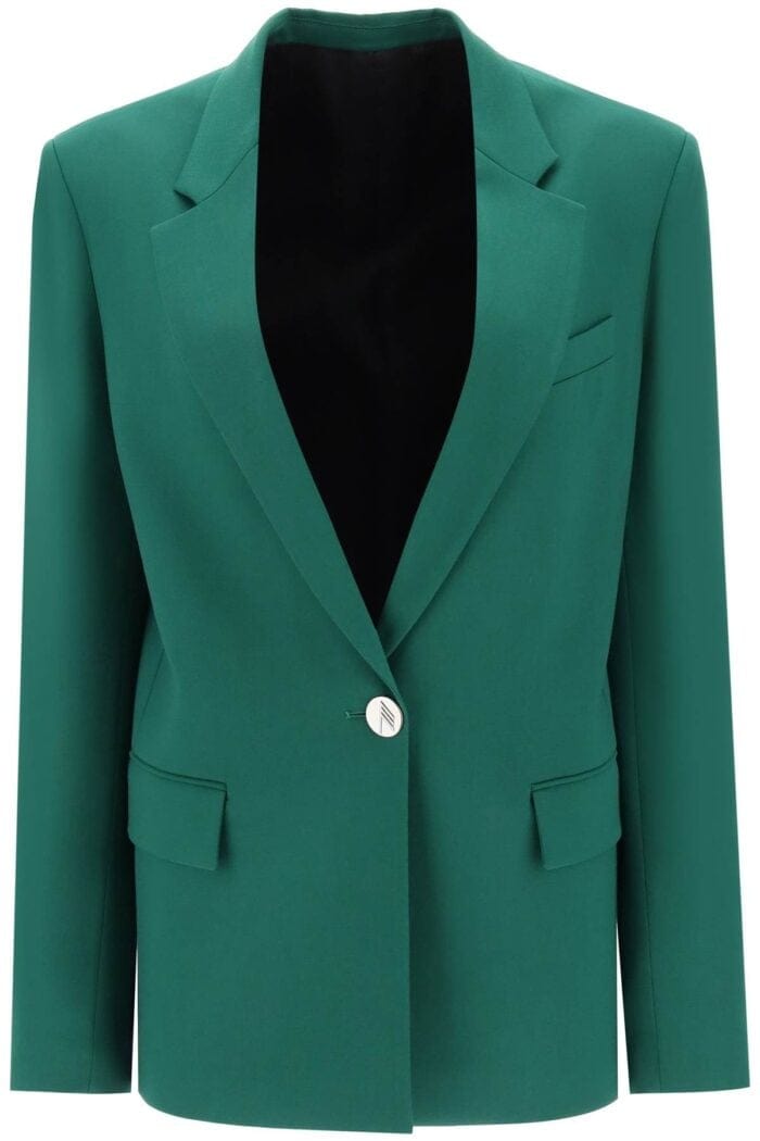 THE ATTICO Stretch Wool Bianca Blazer