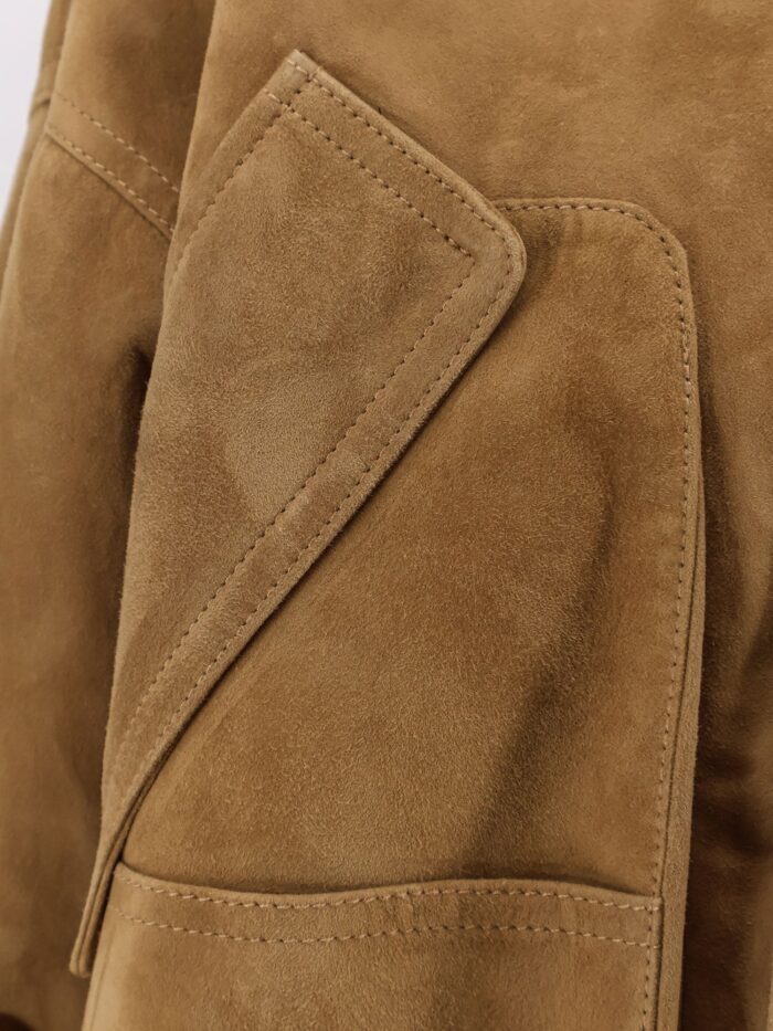 The Attico Suede Bomber