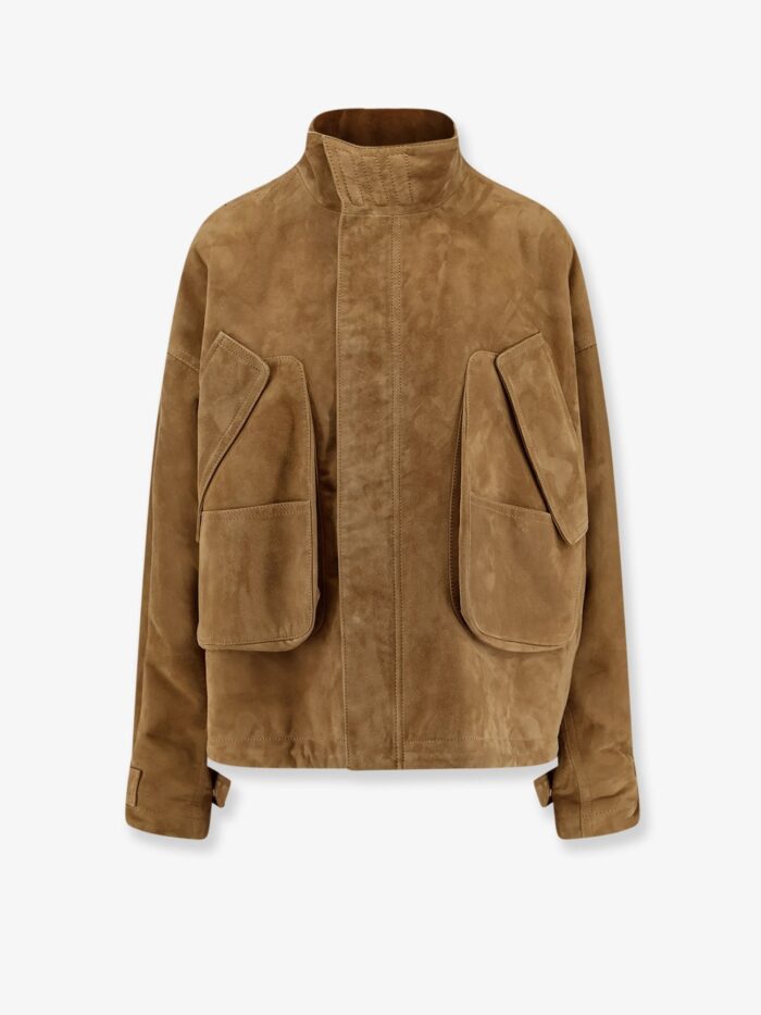 the attico suede bomber The Attico Suede Bomber