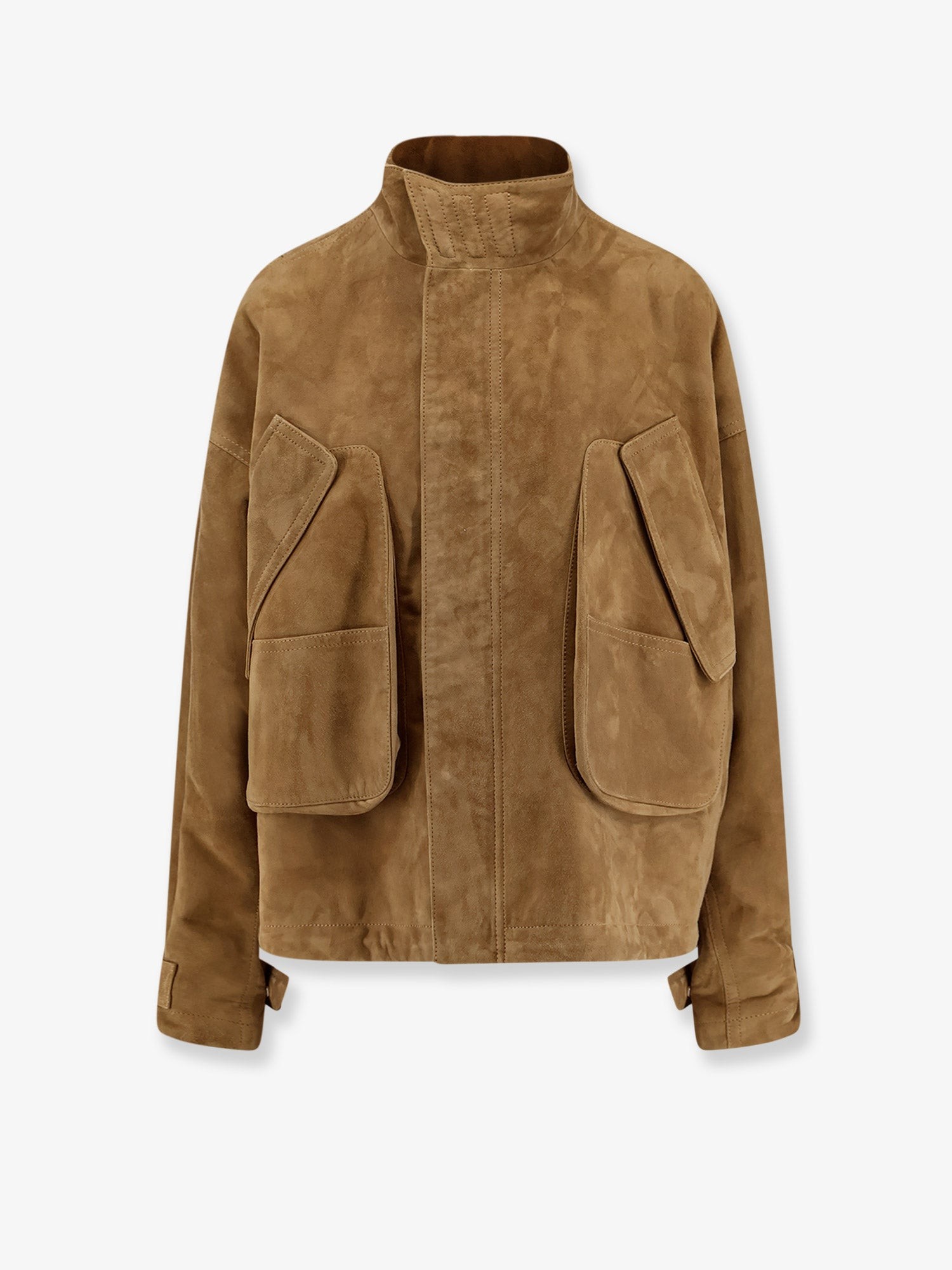 The Attico Suede Bomber