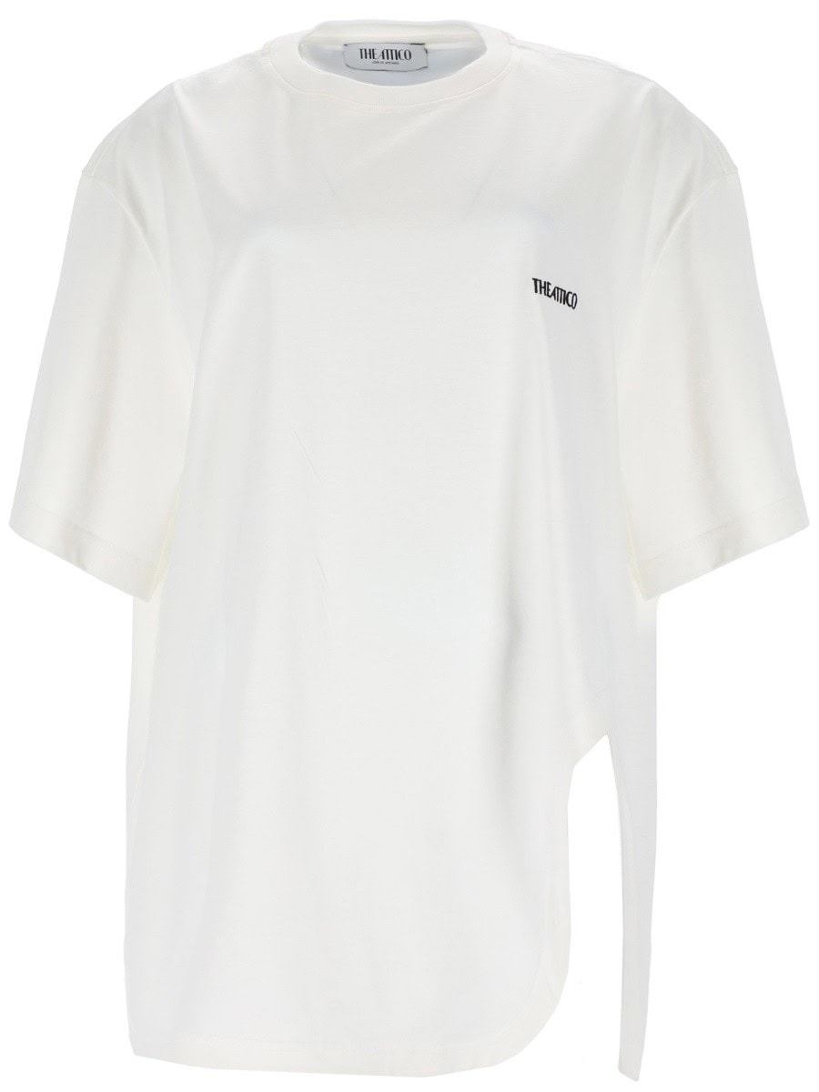 The Attico T-SHIRT WITH LOGO