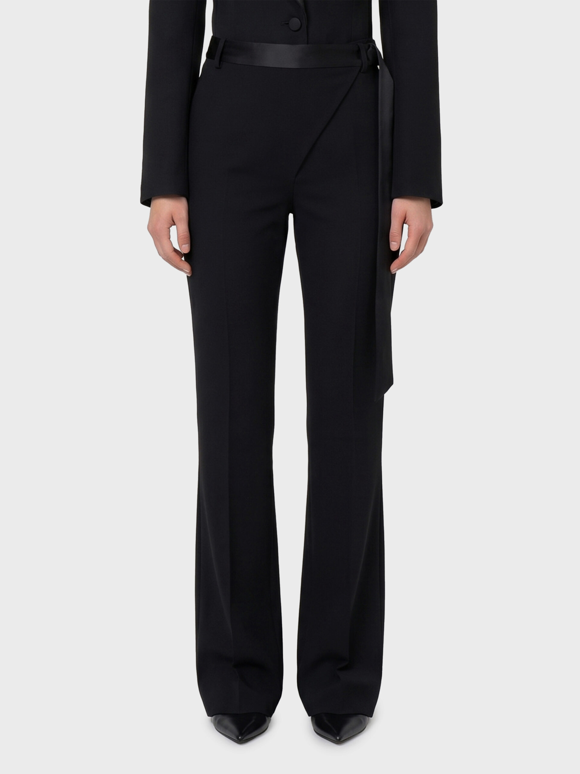 The Attico Tuxedo trousers in virgin wool