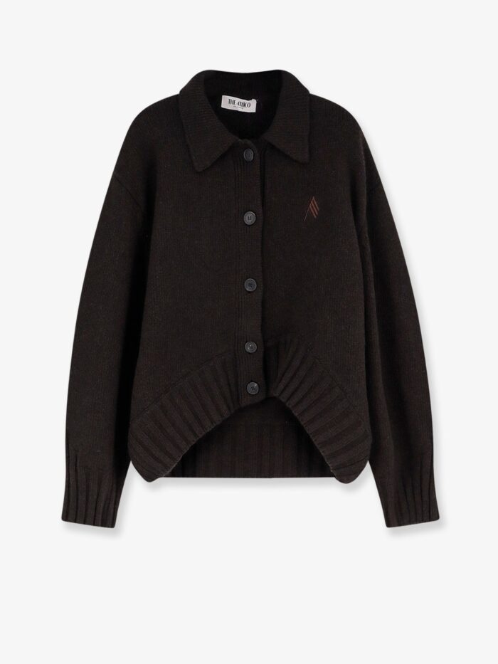 the attico virgin wool and cashmere blend cardigan The Attico Virgin Wool And Cashmere Blend Cardigan