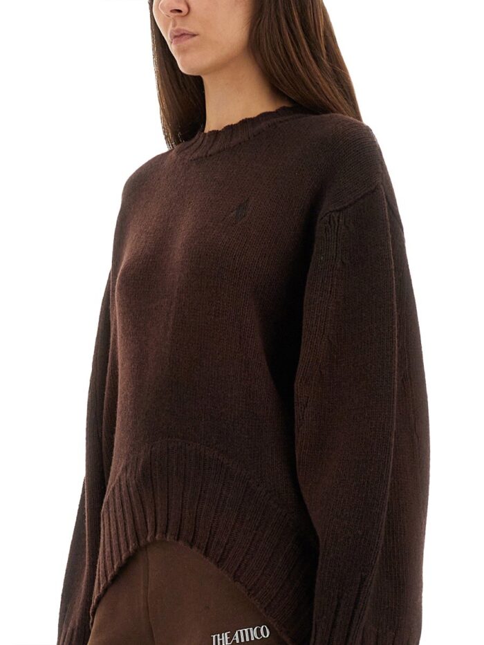 The Attico WOOL AND CASHMERE SWEATER