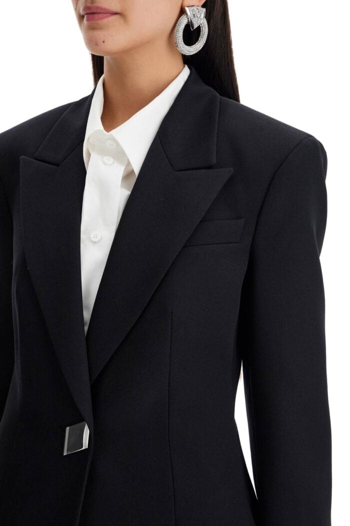 THE ATTICO Wool Gabardine Blazer