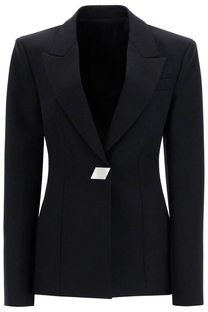 THE ATTICO Wool Gabardine Blazer