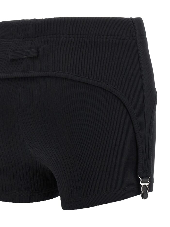JEAN PAUL GAULTIER 'The Black Garter' Shorts