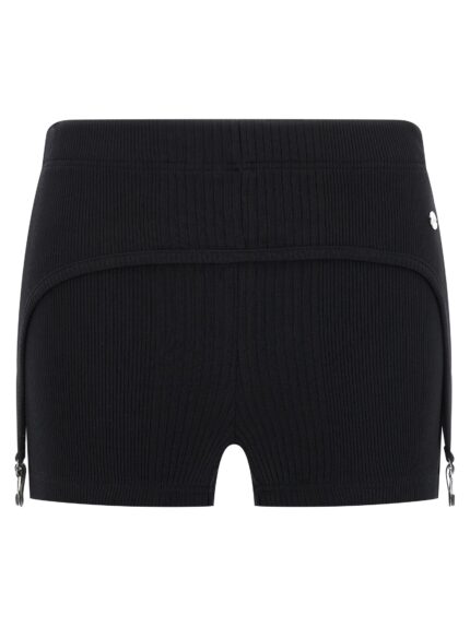 JEAN PAUL GAULTIER 'The Black Garter' Shorts