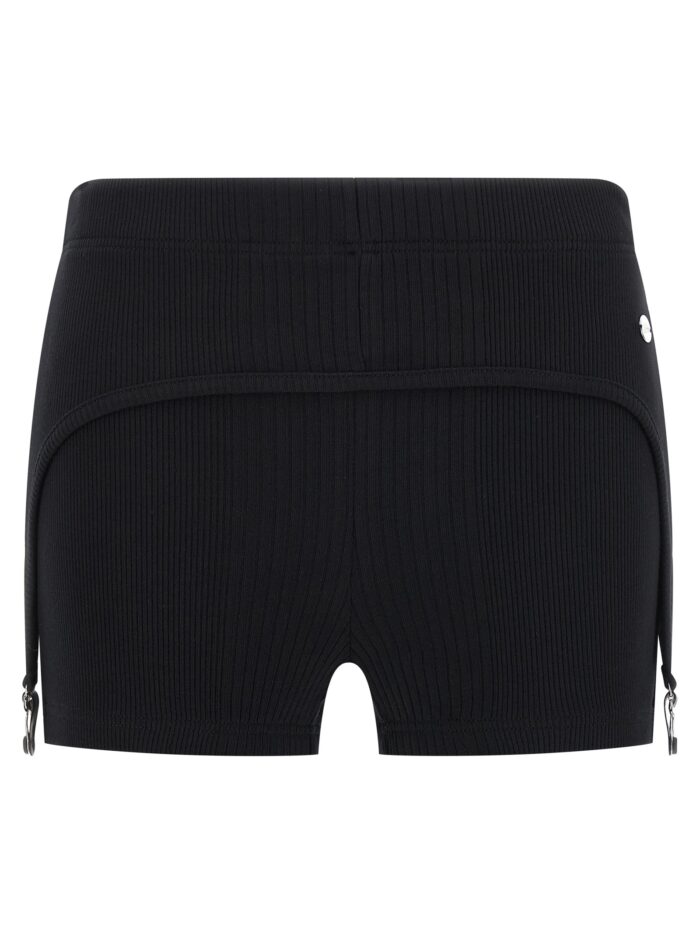jean paul gaultier 'the black garter' shorts JEAN PAUL GAULTIER 'The Black Garter' Shorts