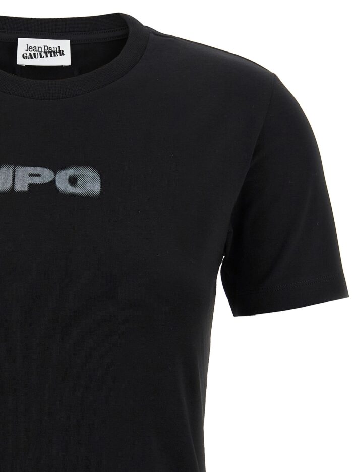 JEAN PAUL GAULTIER 'The Black JPG Baby Tee' T-shirt