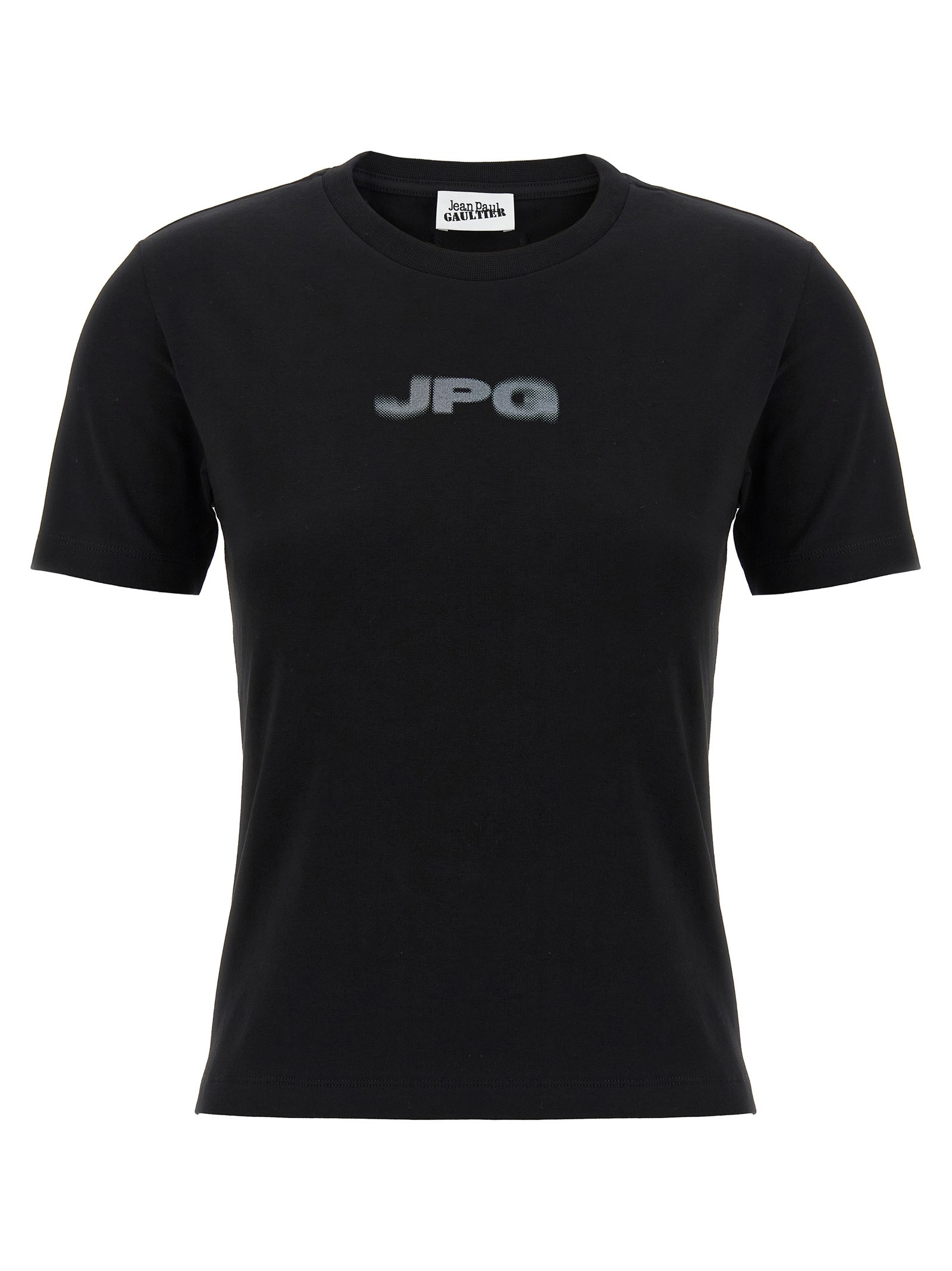 JEAN PAUL GAULTIER 'The Black JPG Baby Tee' T-shirt
