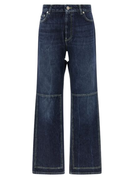JEAN PAUL GAULTIER 'The Blue Cut-Out' Jeans