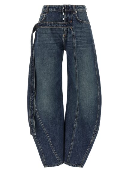 JEAN PAUL GAULTIER 'The Blue Denim Strap' Jeans