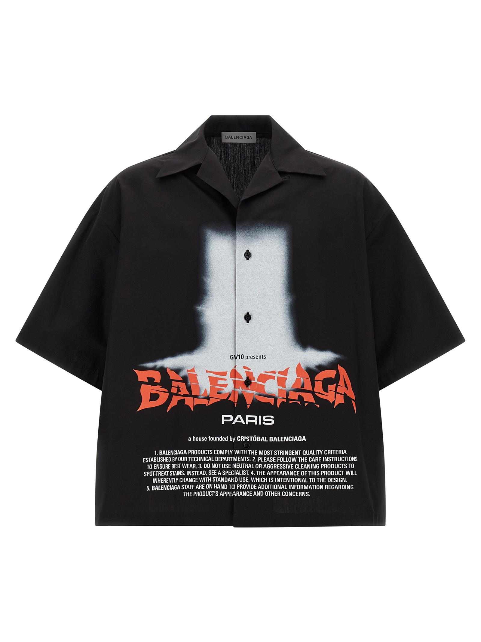 Balenciaga 'The Door' Bowling Shirt