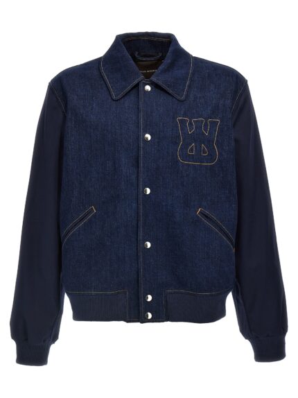 WALES BONNER 'The Echo Denim Varsity' Jacket