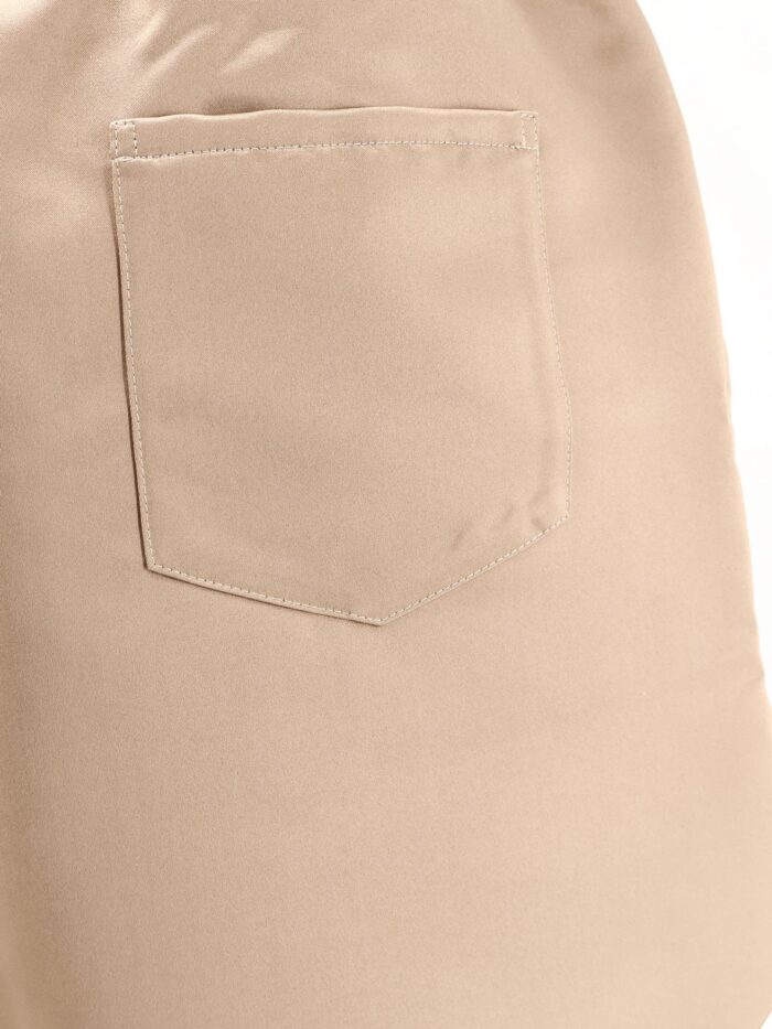 THE FRANKIE SHOP Adia Satin Boxer Shorts