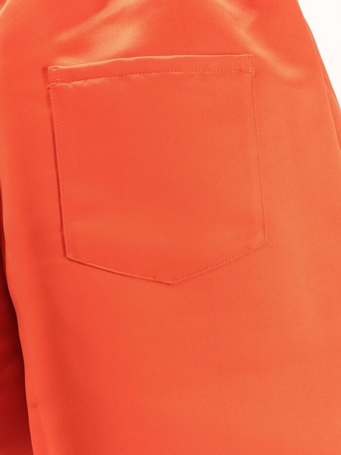 THE FRANKIE SHOP Adia Satin Boxer Shorts