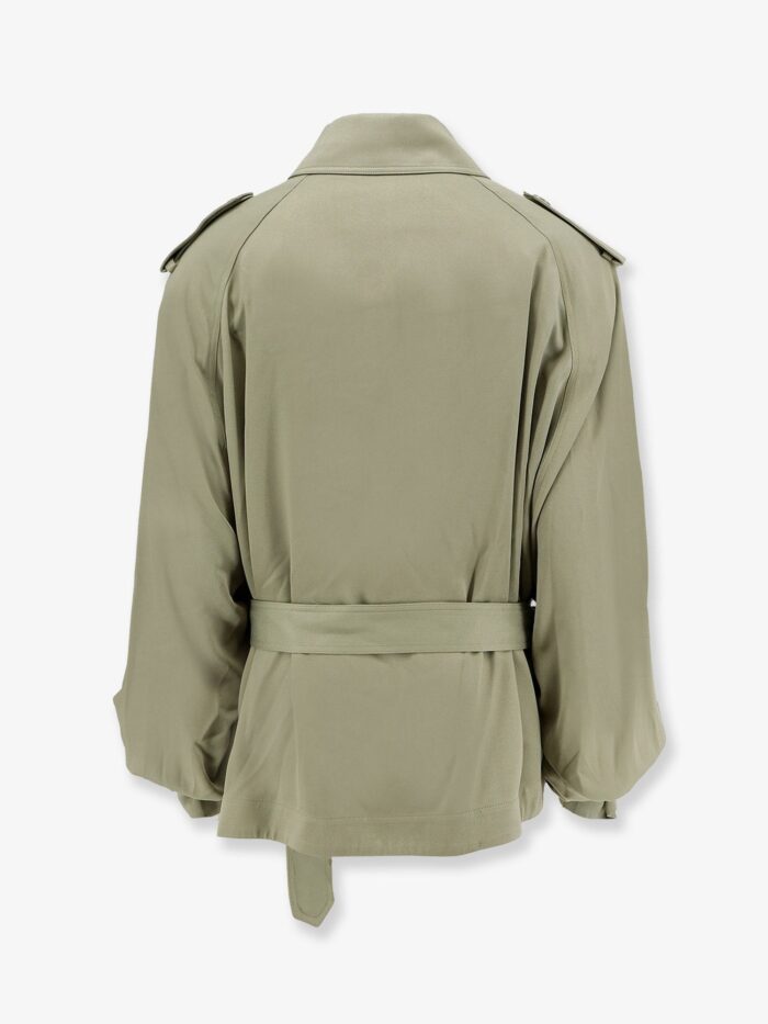 THE FRANKIE SHOP Elva Fluid Viscose Trench