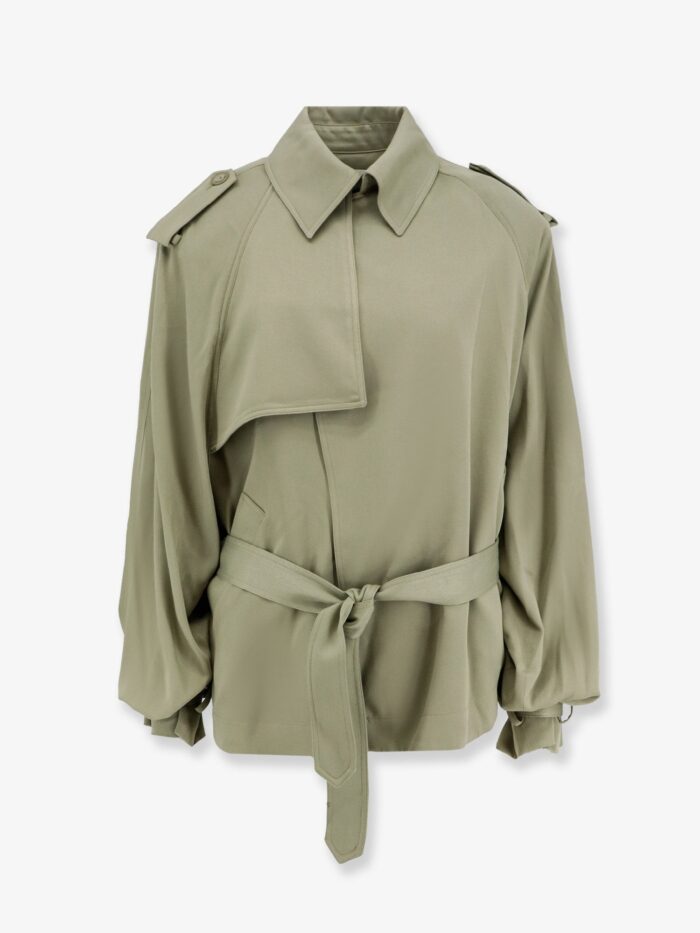 THE FRANKIE SHOP Elva Fluid Viscose Trench