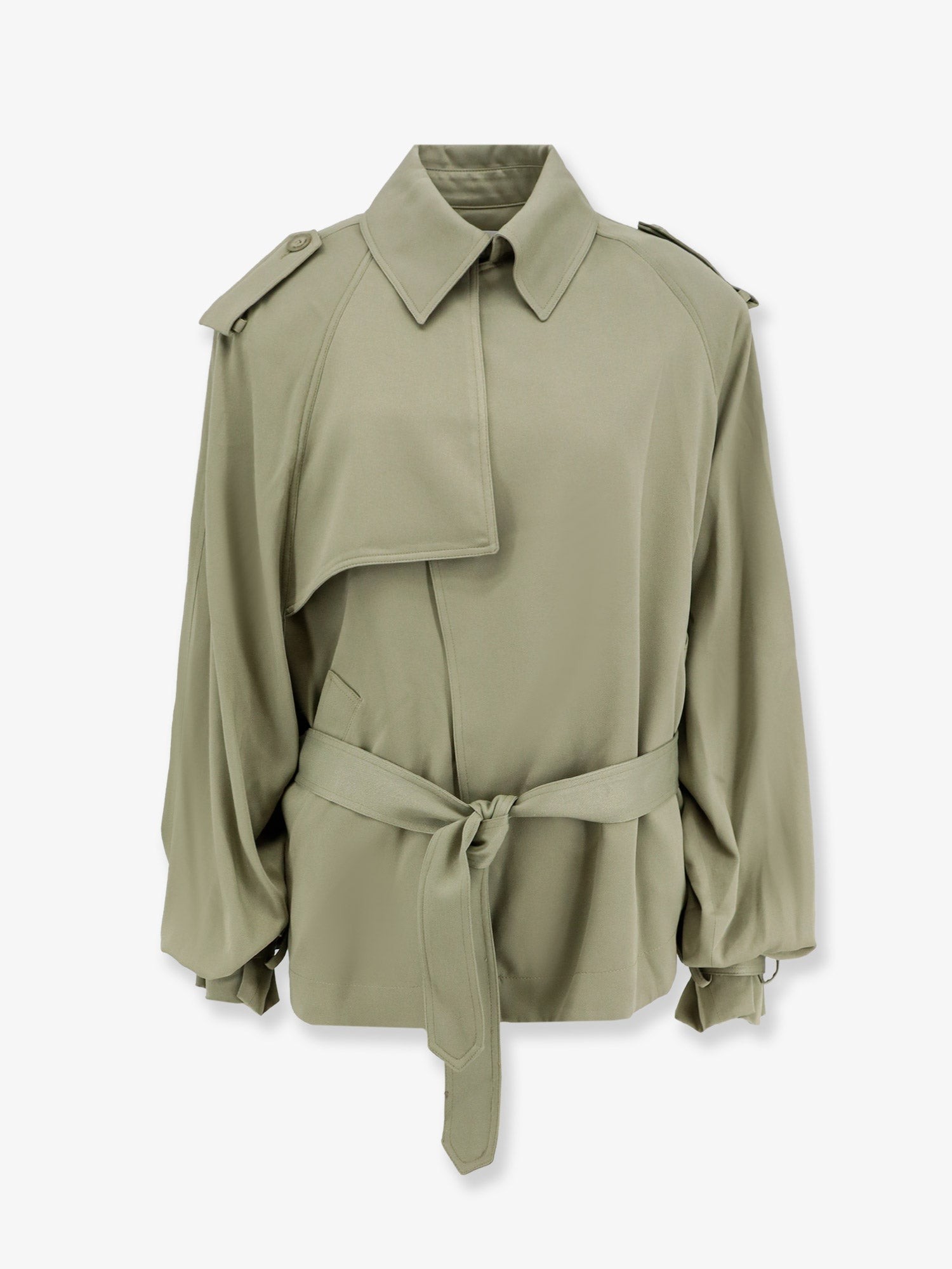 THE FRANKIE SHOP Elva Fluid Viscose Trench