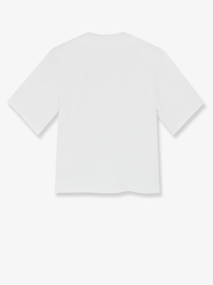 THE FRANKIE SHOP Hugo Ribbed Cotton Blend T-shirt