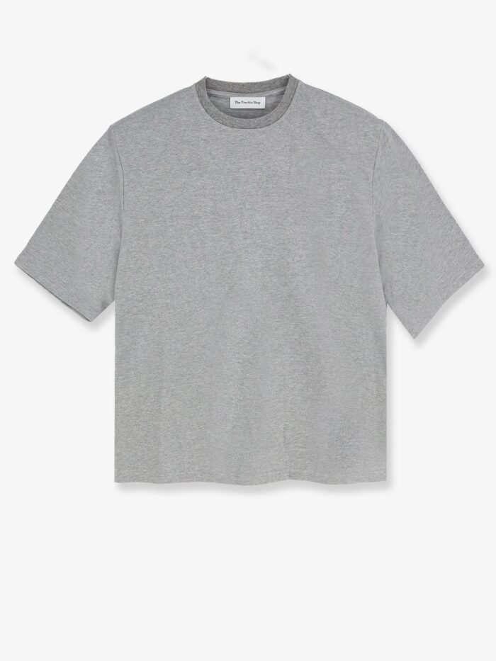 THE FRANKIE SHOP Hugo Ribbed Cotton Blend T-shirt