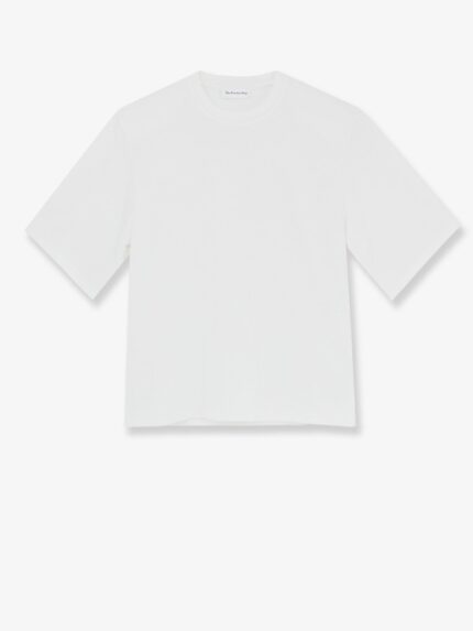 THE FRANKIE SHOP Hugo Ribbed Cotton Blend T-shirt