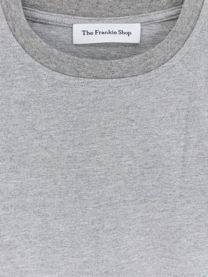 THE FRANKIE SHOP Hugo Ribbed Cotton Blend T-shirt