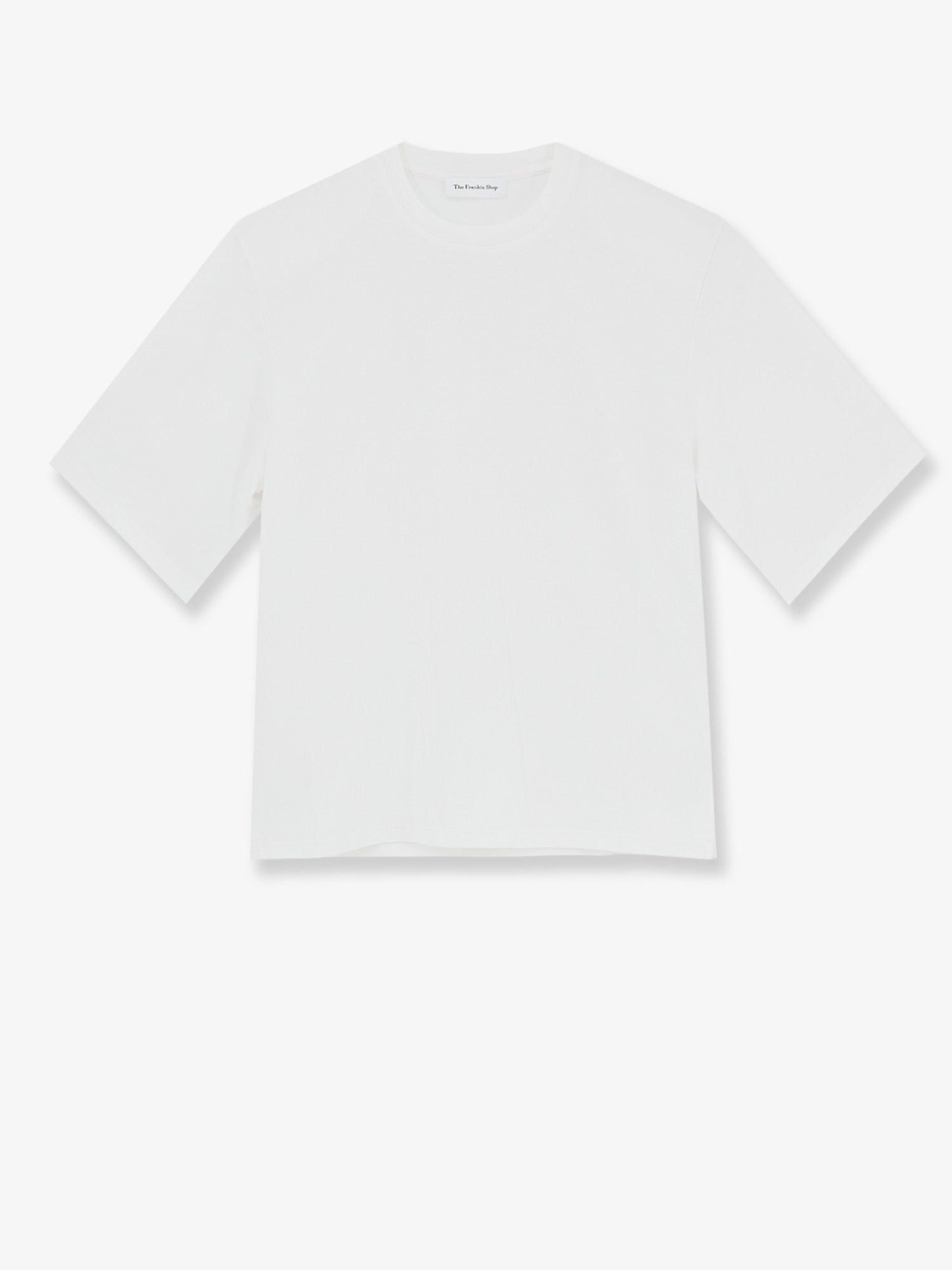 THE FRANKIE SHOP Hugo Ribbed Cotton Blend T-shirt