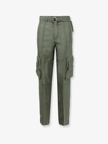 THE FRANKIE SHOP Kelly Fluid Cargo Trousers