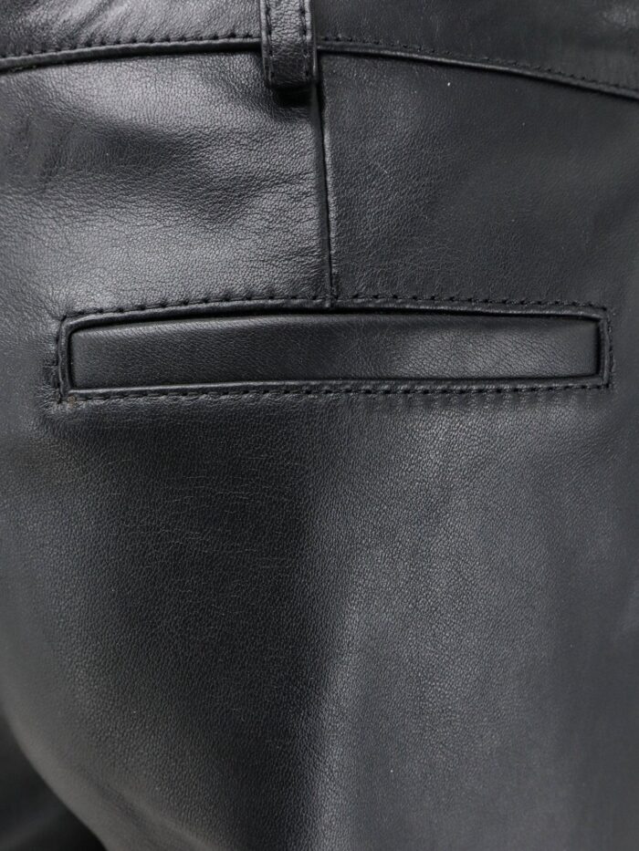 THE FRANKIE SHOP Lior Capri Leather Trousers