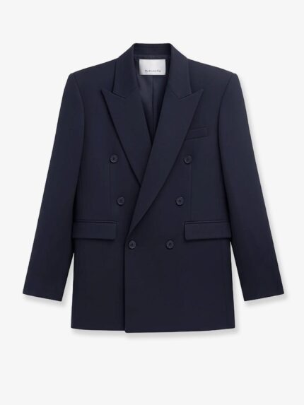THE FRANKIE SHOP Monterey Structured Wool Blend Blazer