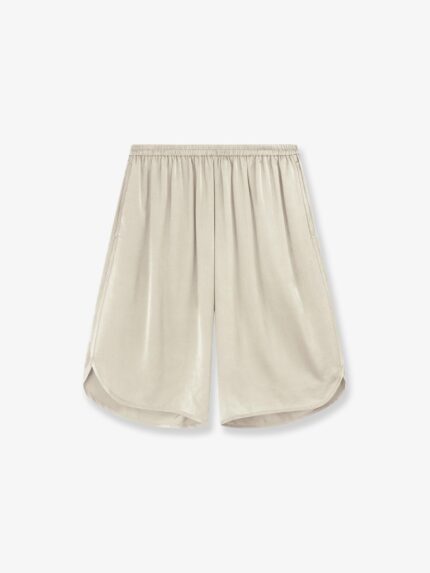 THE FRANKIE SHOP Nelis Satin Bermuda Shorts