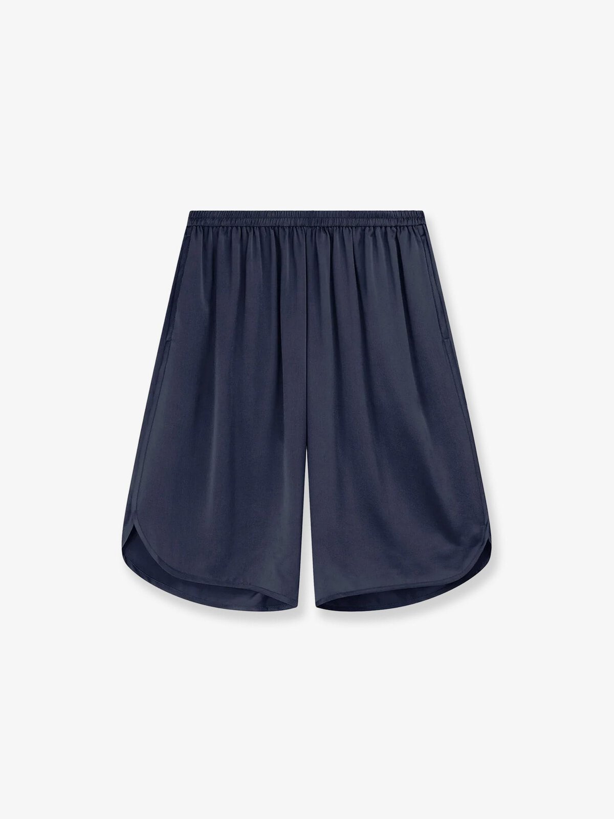 THE FRANKIE SHOP Nelis Satin Bermuda Shorts