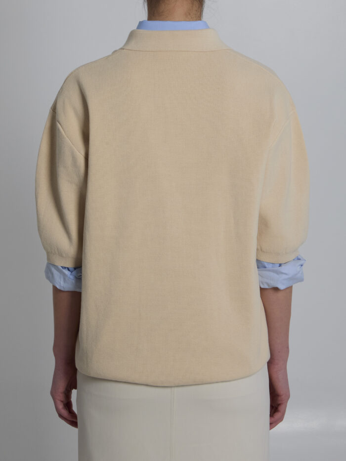 The Frankie Shop Nola knit polo